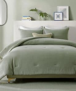 Juego de Comforter de Lujo FineStichery Queen - Edredón de