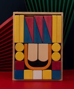 Bloques de construcción de madera AVDAR Nutcracker para