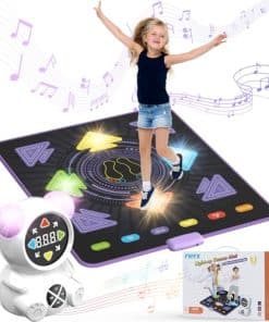 Tapete de baile FWFX para niños y niñas, tapete de baile
