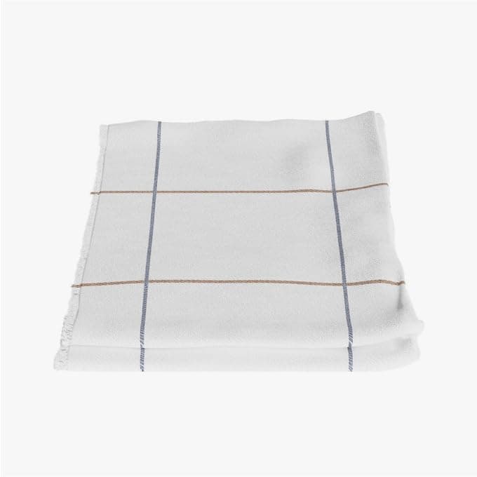 Manta de Exterior Outer Bug Shield con -Swan White Windowpan - Imagen 5