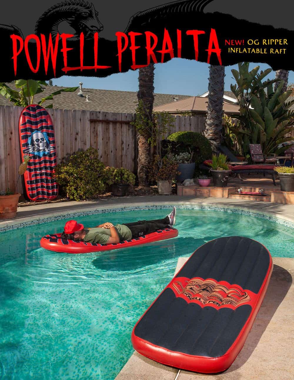 Tabla de skate en forma de balsa de piscina Powell Peralta - Imagen 5