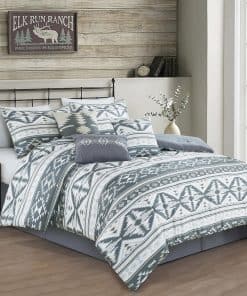 Chezmoi Collection Remy Juego de Edredón de 7 Piezas con