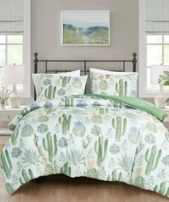 Juego de Confort Chezmoi Collection Cereus 3 Piezas Estilo