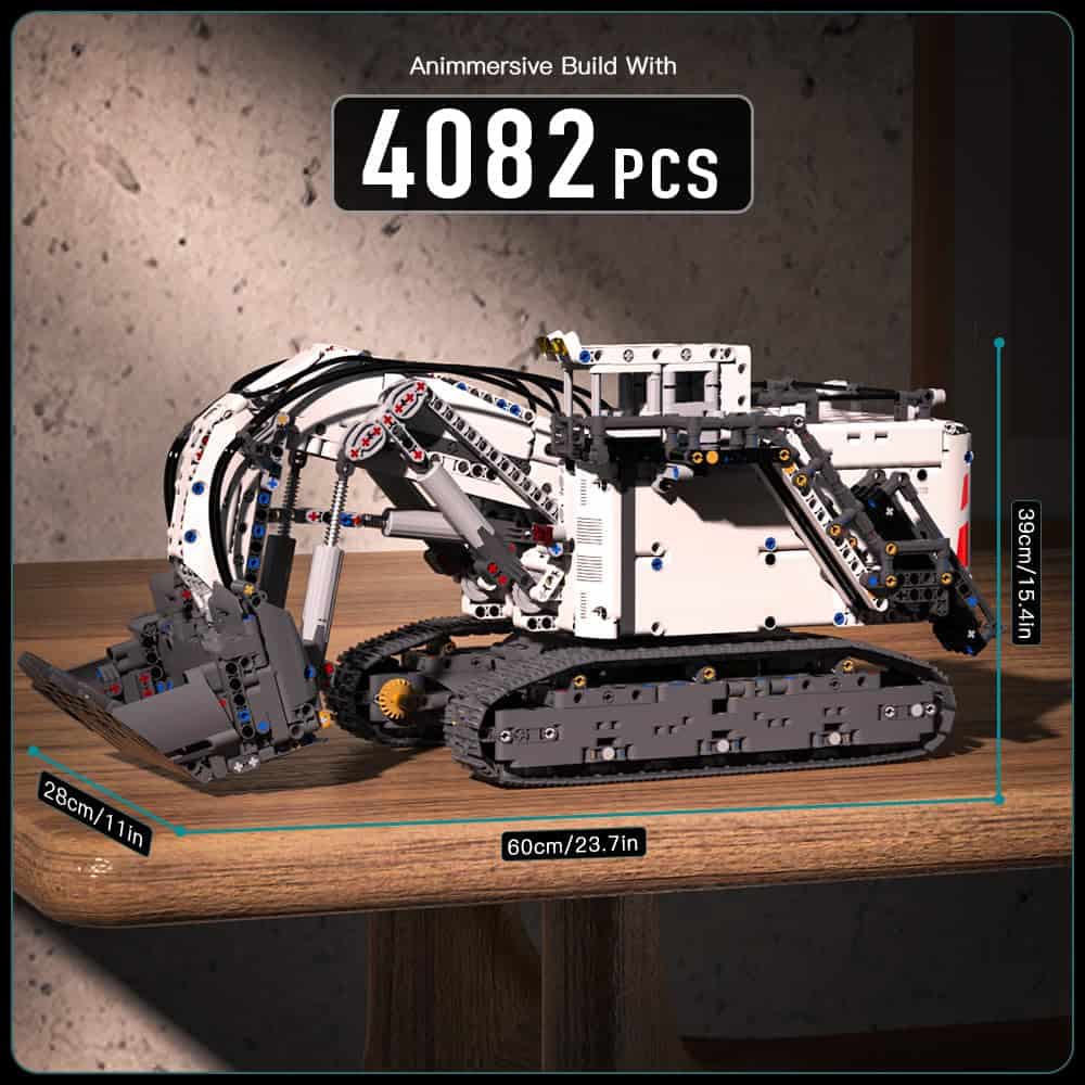 Mould King 13130S Excavadora de Construcción Pesada, - Imagen 3