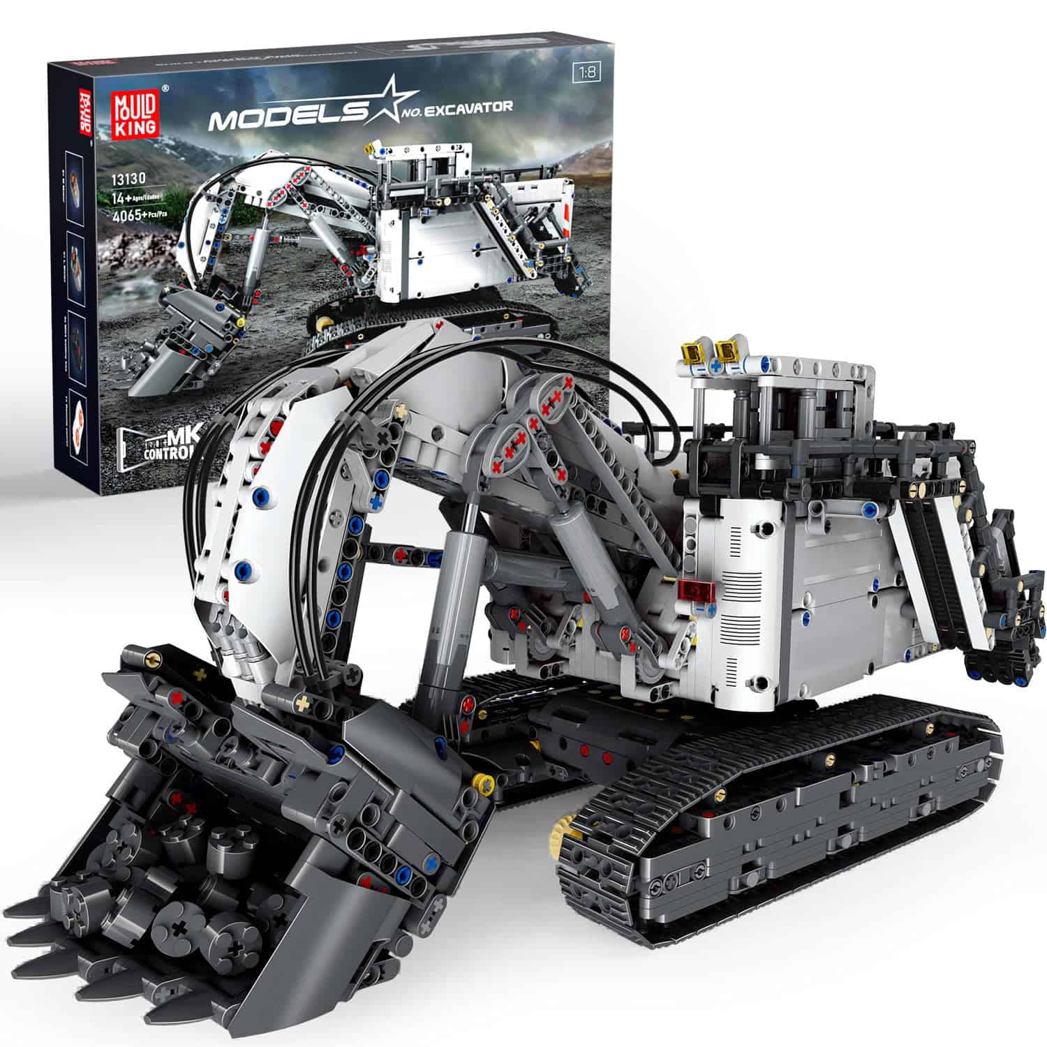 Mould King 13130S Excavadora de Construcción Pesada,