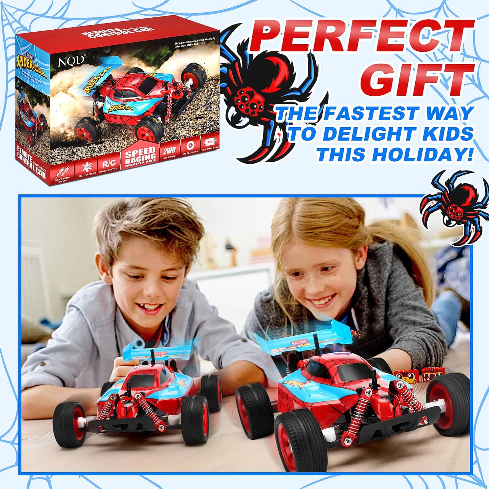 Coche de Control Remoto Araña NQD, Coches de Carreras RC de - Imagen 8