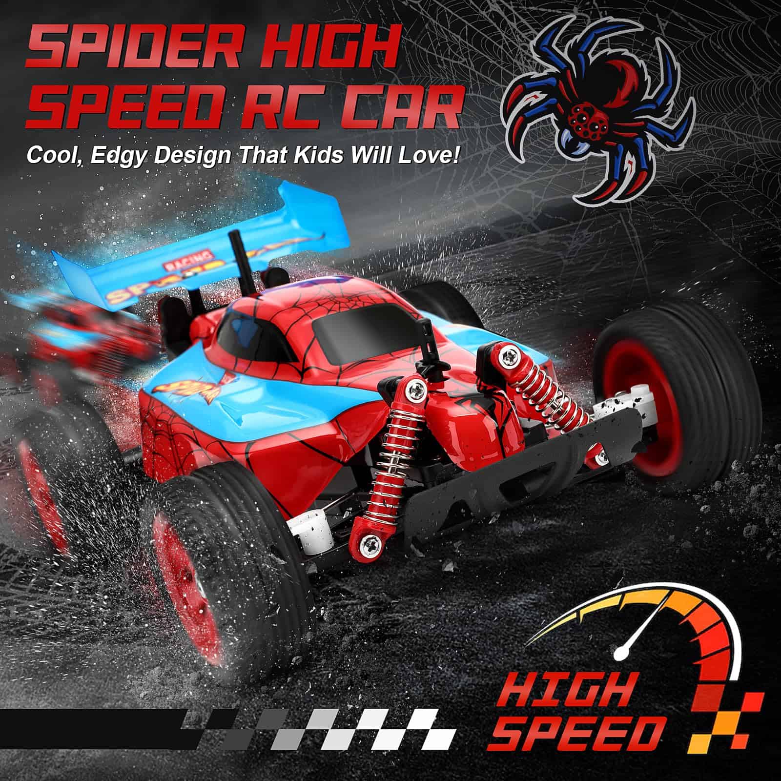 Coche de Control Remoto Araña NQD, Coches de Carreras RC de - Imagen 3