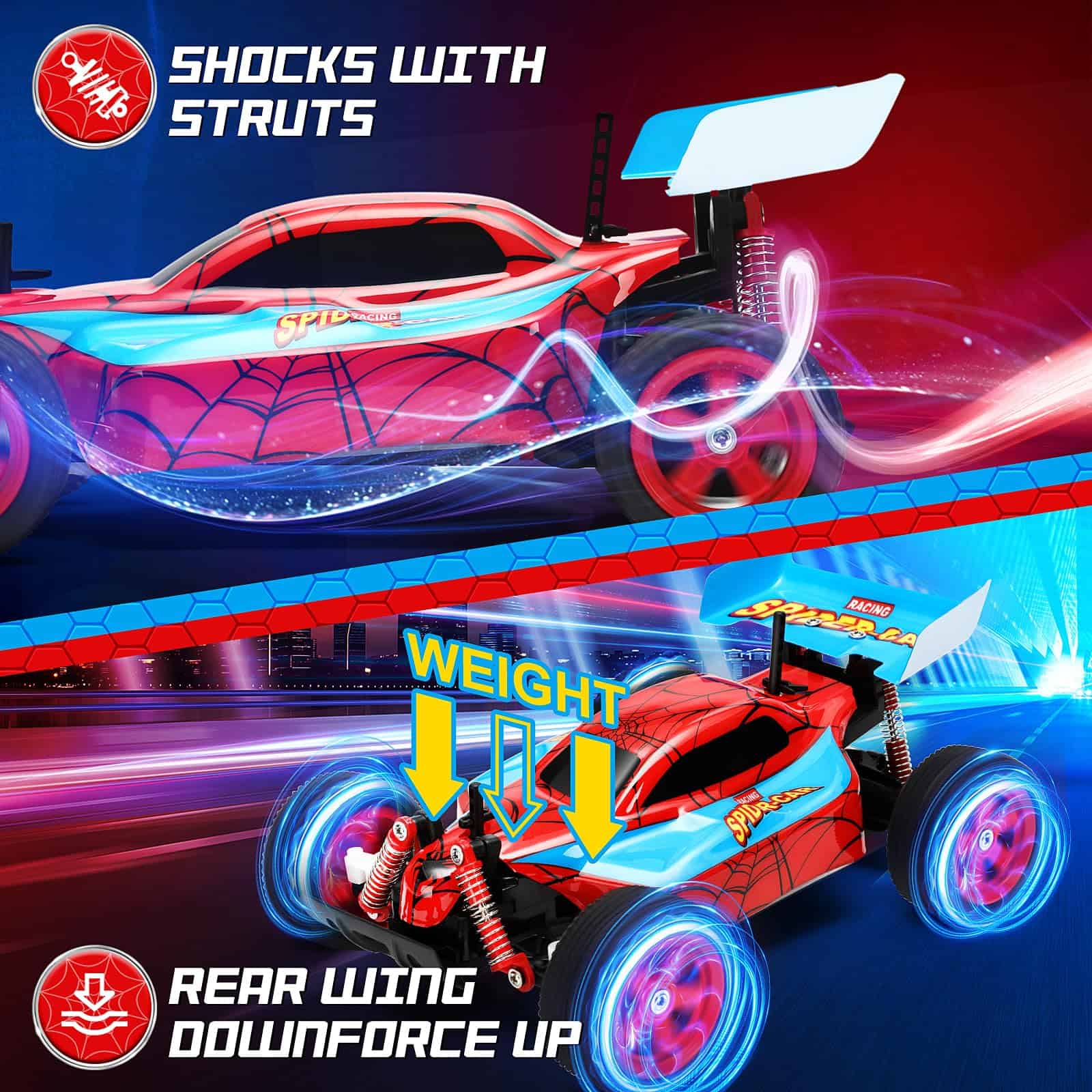 Coche de Control Remoto Araña NQD, Coches de Carreras RC de - Imagen 4