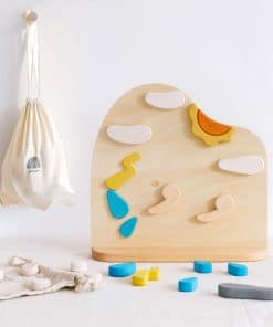 Tablero Magnético del Clima AVDAR para Niños, Juguetes del