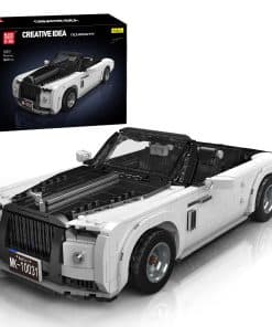 Mould King 10031 Modelo de Coche Retro MOC Bloques de