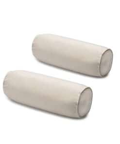 Cojín de Cuello Cilíndrico de Terciopelo FINEASY con