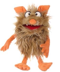 Títere de mano del monstruo amistoso de Living Puppets de