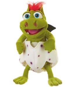 Títere de Mano de Dinosaurio Bebé de Living Puppets de 14