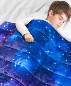 Manta ponderada Solfres de 3 lbs, 36 x 48 pulgadas, Manta