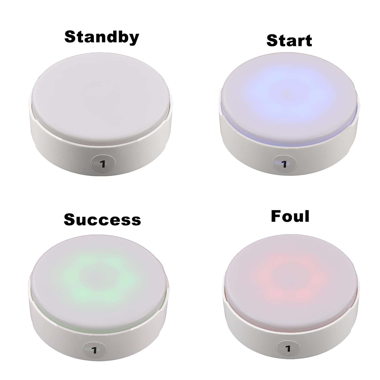 Sistema de Buzzer Inalámbrico LOUKIENE para Juegos de - Imagen 3