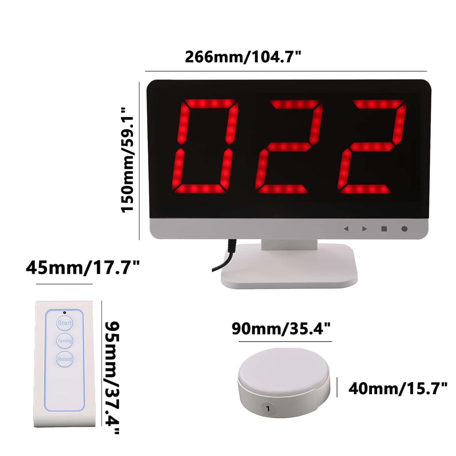 Sistema de Buzzer Inalámbrico LOUKIENE para Juegos de - Imagen 5