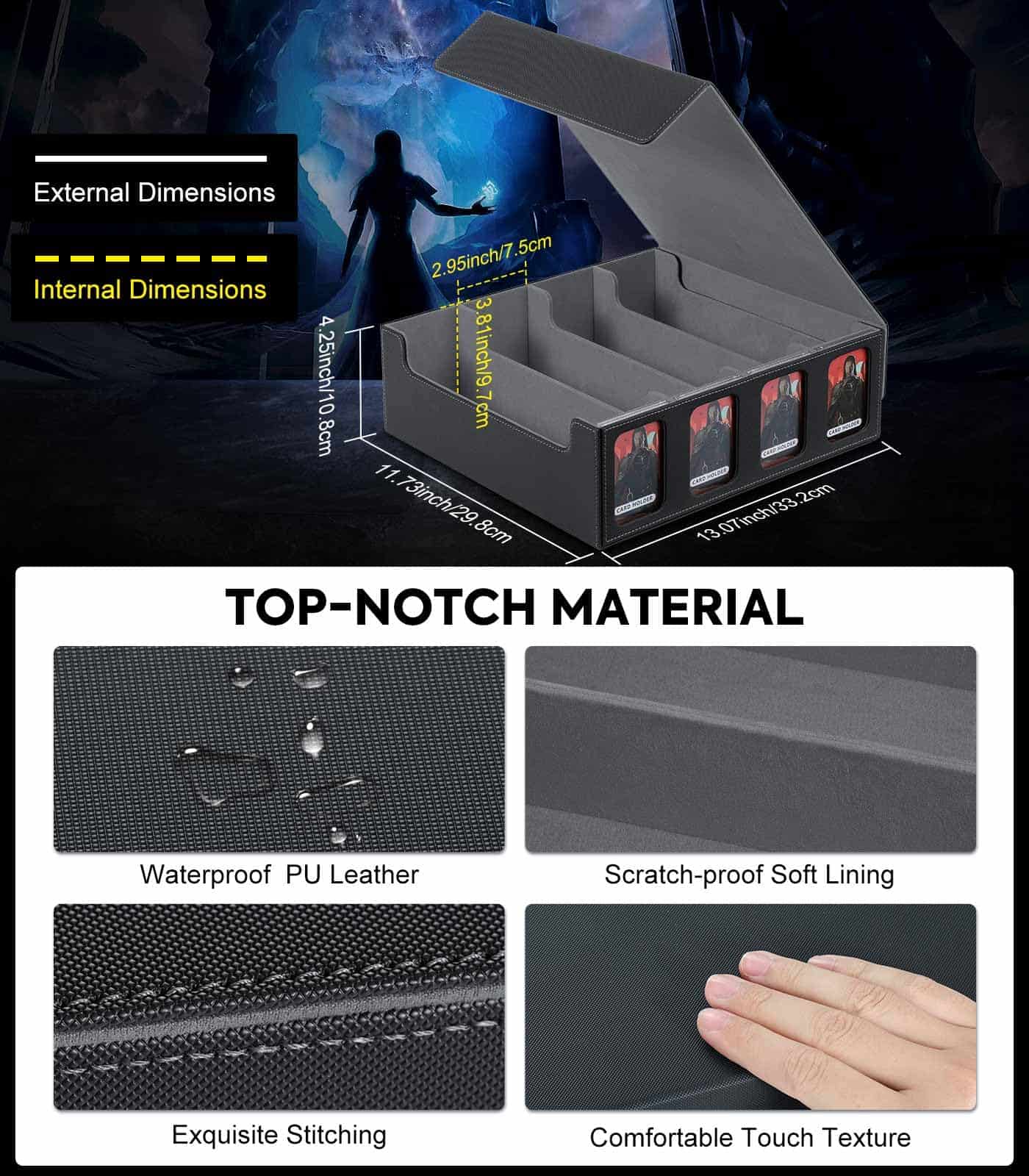 Caja de Almacenamiento de Tarjetas MoKo para Cartas de - Imagen 9