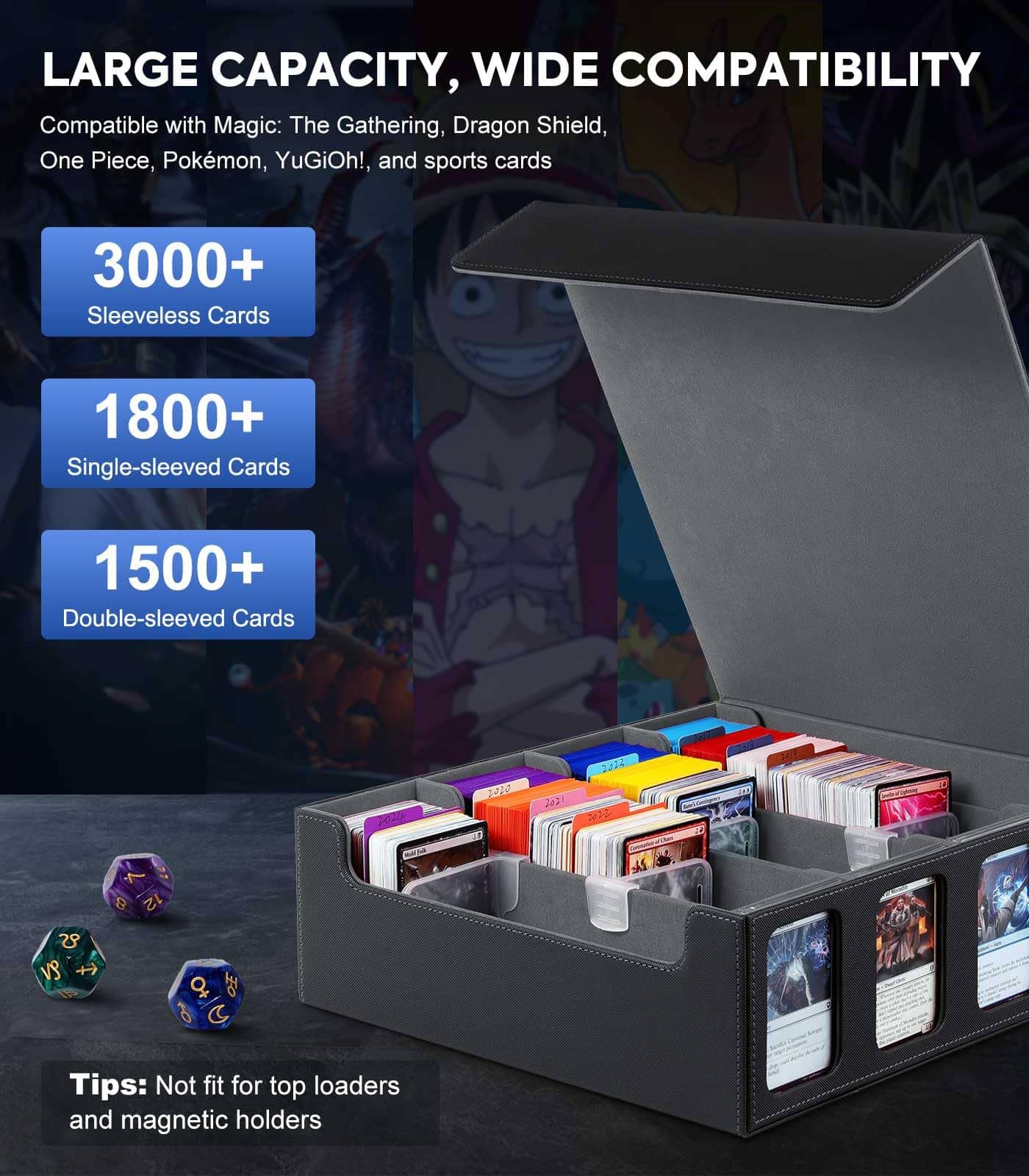 Caja de Almacenamiento de Tarjetas MoKo para Cartas de - Imagen 4