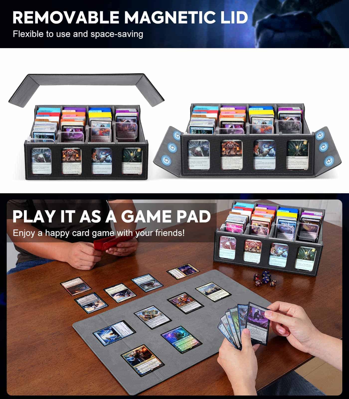 Caja de Almacenamiento de Tarjetas MoKo para Cartas de - Imagen 8