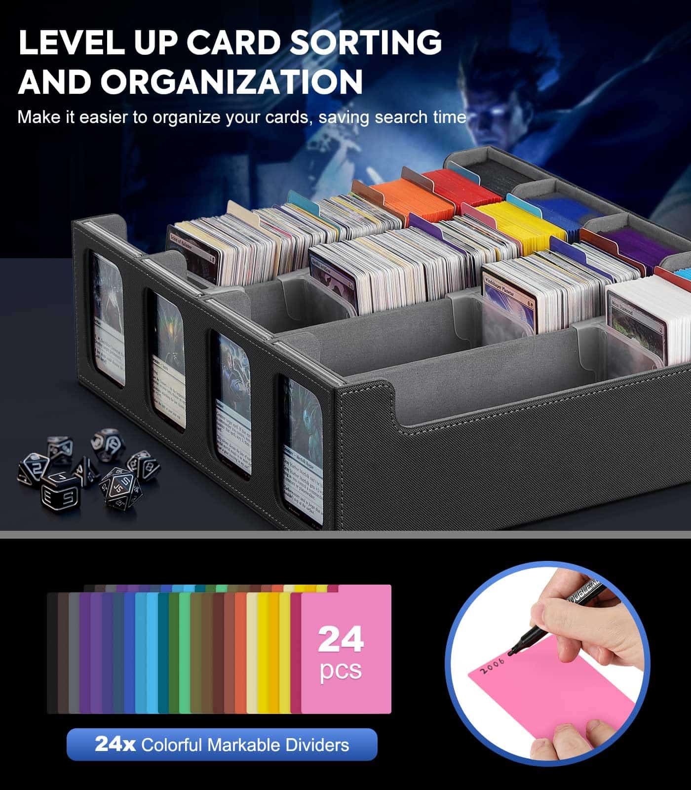 Caja de Almacenamiento de Tarjetas MoKo para Cartas de - Imagen 6