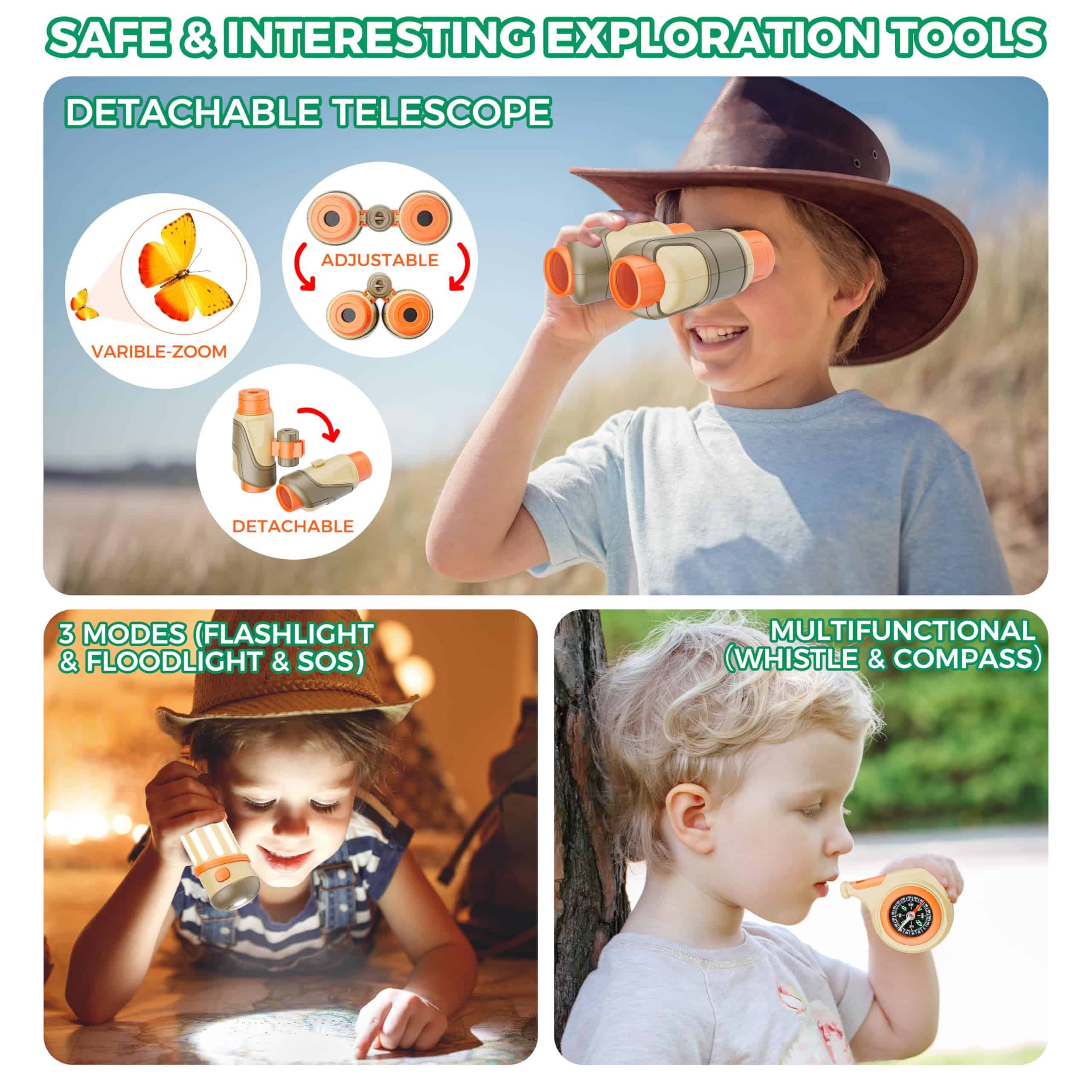 Stay Fun 11PCS Explorador de Insectos para Niños, Colección - Imagen 5