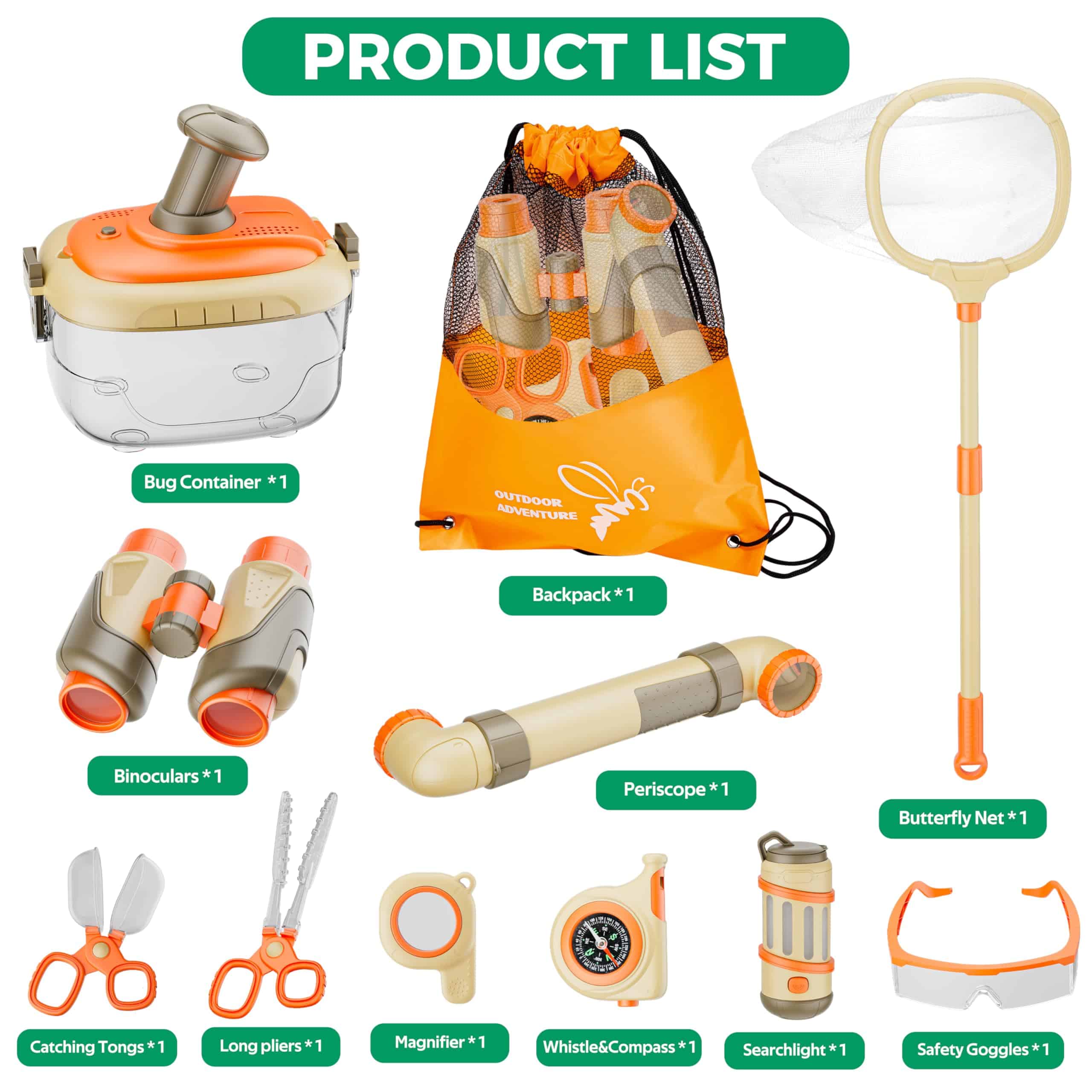 Stay Fun 11PCS Explorador de Insectos para Niños, Colección - Imagen 4