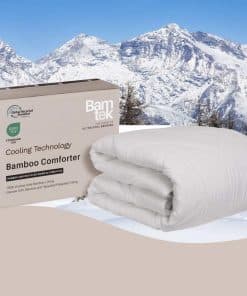 Edredón de Bambú 100% Viscosa, Edredón -Blanco