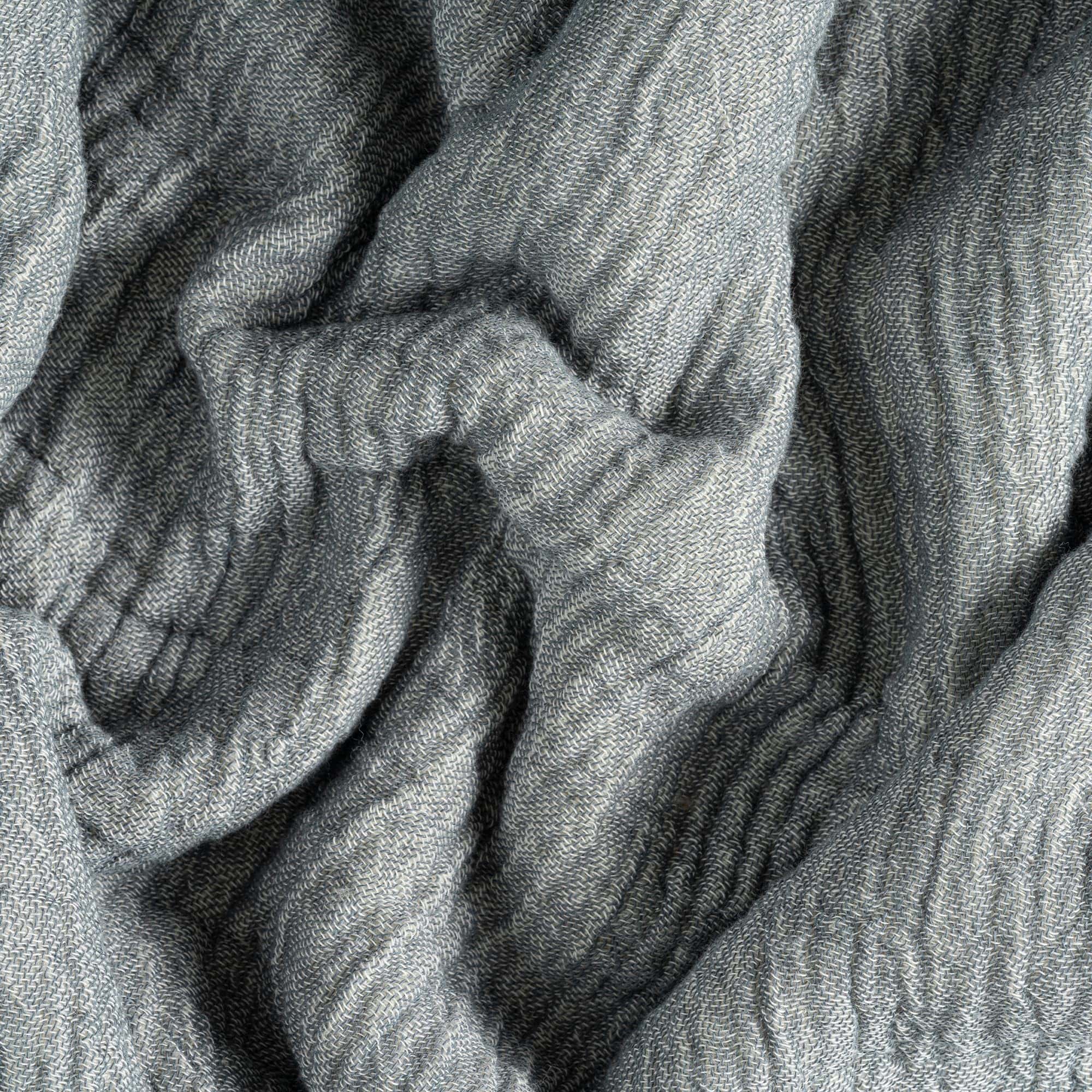 Manta de Muselina DREAMY RIKKA Tamaño Grande -Gris Grafito - Imagen 6