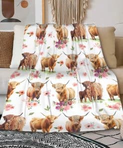 Manta de Vaca de las Tierras Altas Regalos de Vaca para