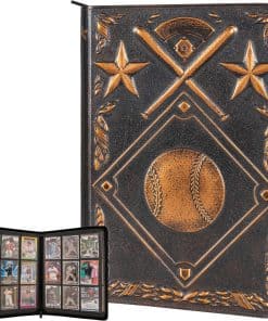 Carpeta de tarjetas de béisbol: impresionante carpeta de