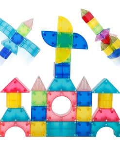 67 PCS Bloques Magnéticos para Niños, Juego de Bloques