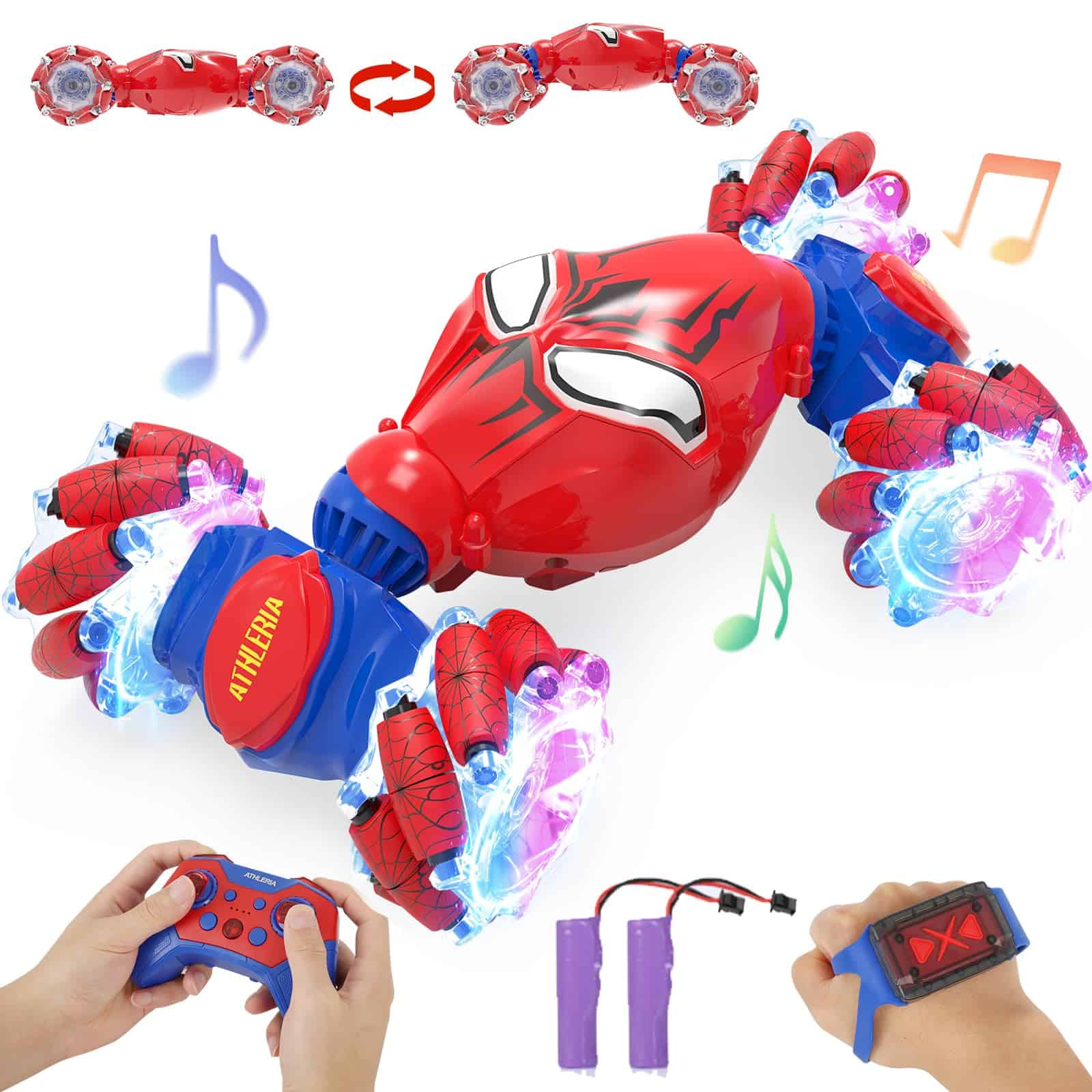 Coche de Control Remoto Spider para Niños y Niñas de 6 7 8