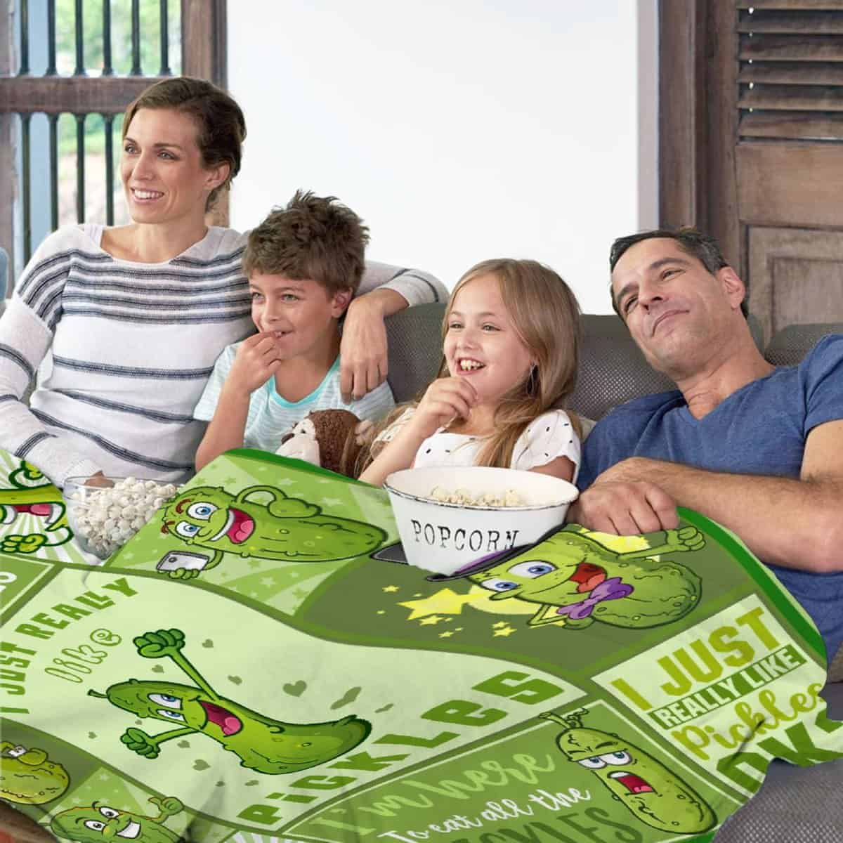 Manta de Pepinillos para Amantes de los Pepinillos Regalos - Imagen 6