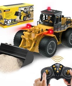 HZQ RC Bulldozer Toy Vehículo de Construcción RC Bulldozer