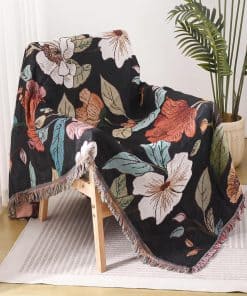 Manta de tiro con patrón Ksriylm para sofá, manta para