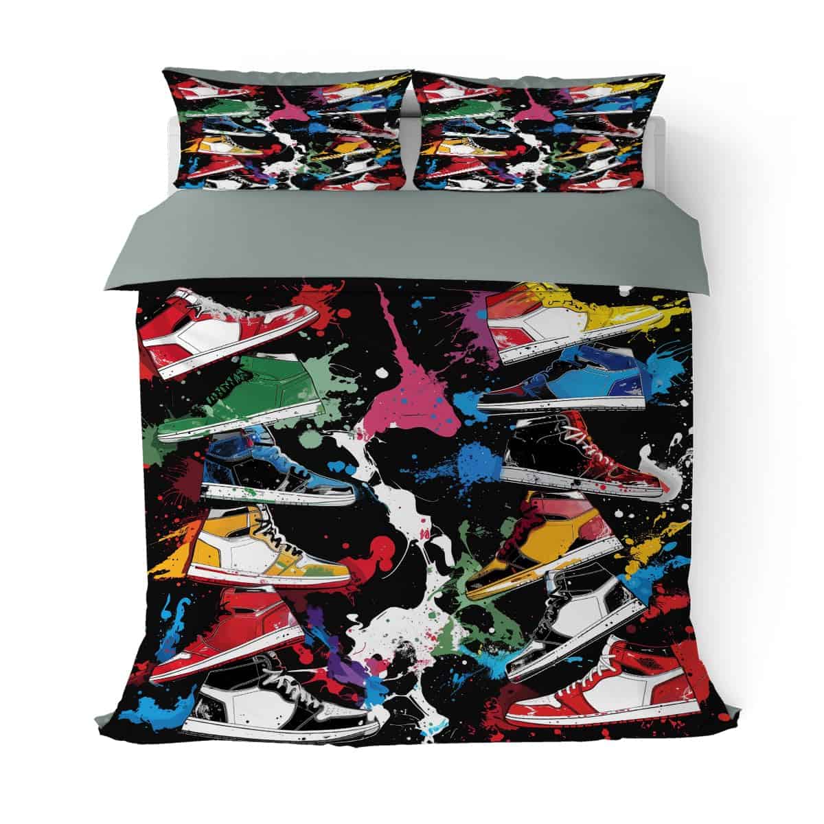 Juego de Funda Nórdica Deportiva Tamaño Individual, Set de