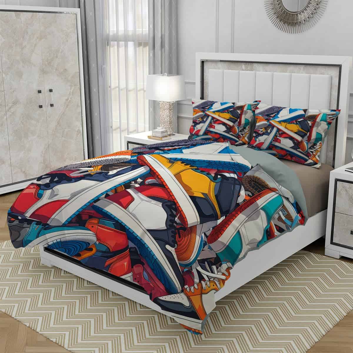 Juego de Funda de Edredón para Cama Tipo Twin, Tema de - Imagen 5