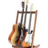 Soporte múltiple para guitarra Musbeat, Soporte de madera