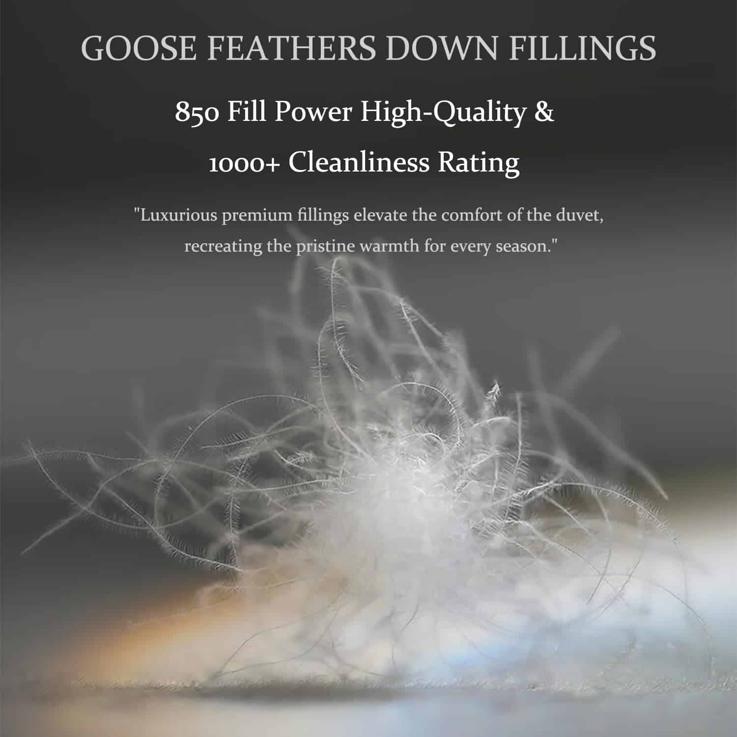 Edredón de plumas de lujo tamaño King para todas las - Imagen 7