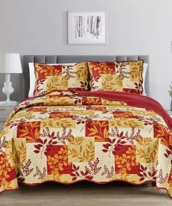 Set de Edredón 3 Piezas tamaño California Cal King con