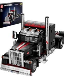 Mould King 10037 Camión Semirremolque Flatbed, Juego de