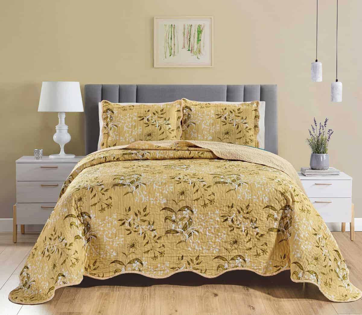 Juego de Edredón King Size con Bordes ondeados de Gran - Imagen 3