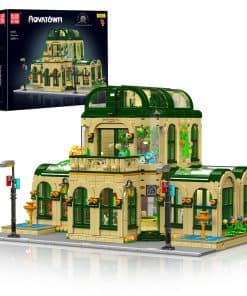 Juego de construcción de jardín de plantas Mould King