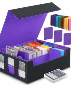 Caja de Almacenamiento de Cartas MoKo con Soportes de