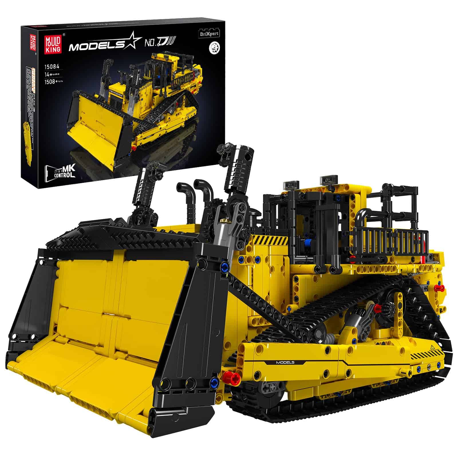 Juego de Construcción de Juguetes Mould King Bulldozer,
