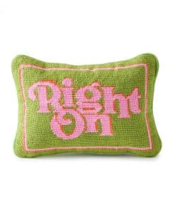 Almohada de aguja Jonathan Adler Women's Us Kit Right On -