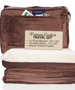 Juego de Manta y Almohada de Viaje XL - Manta Almohada