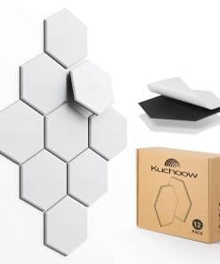 Paneles de Pared Insonorizantes Hexagonales, Barrera de