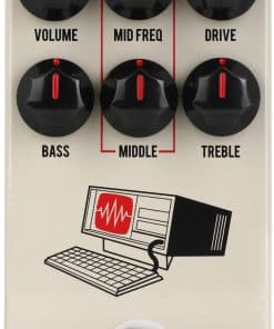 Pedal de Distorsión JHS Hard Drive, Color Tan