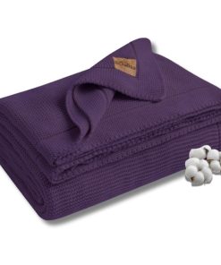 Manta de algodón turco orgánico Dalisa 100% 50x60 pulgadas